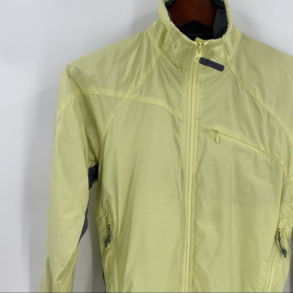 Womens Columbia Titanium light yellow and grey full zip jacket size XS - Picture 6 of 8